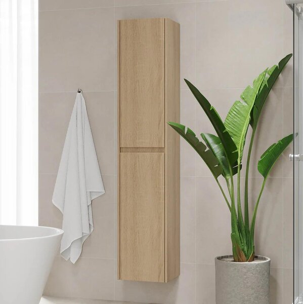 Koupelnová skříňka MOLDE 174 cm dub