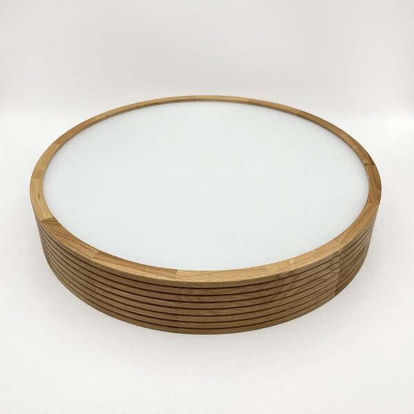 Brilagi - LED Stropní svítidlo CARVALHO MODERN 3xE27/60W/230V pr. 47,5 cm dub