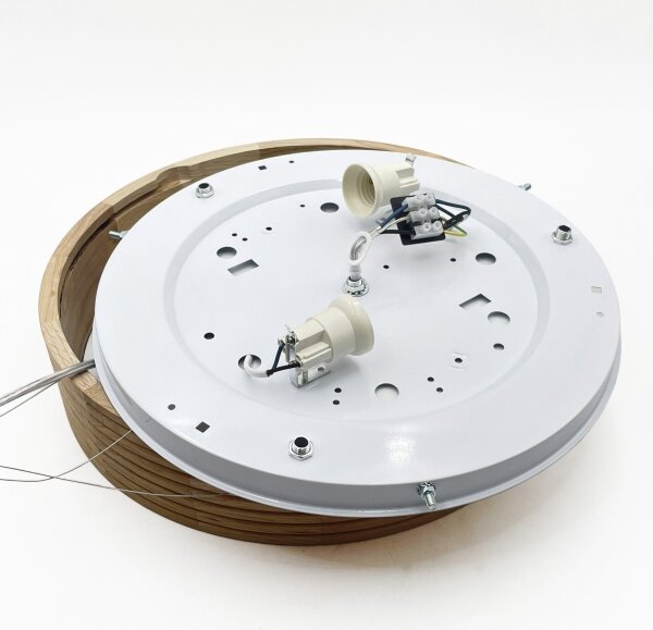 Brilagi - LED Lustr na lanku CARVALHO MODERN 2xE27/60W/230V dub pr. 37,5 cm