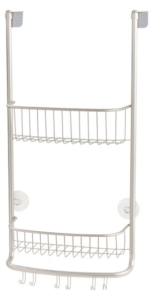 Sprchová vanička, závěsná, nerezová ocel, stříbrná - iDesign | Forma
