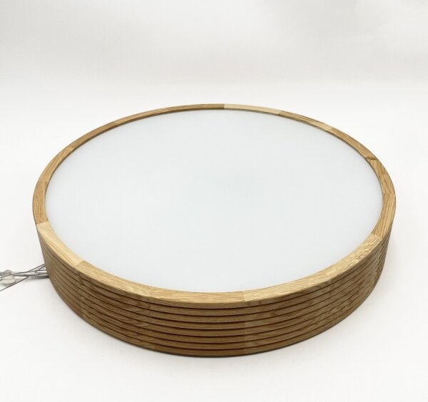 Brilagi - LED Lustr na lanku CARVALHO MODERN 3xE27/60W/230V dub pr. 47,5 cm