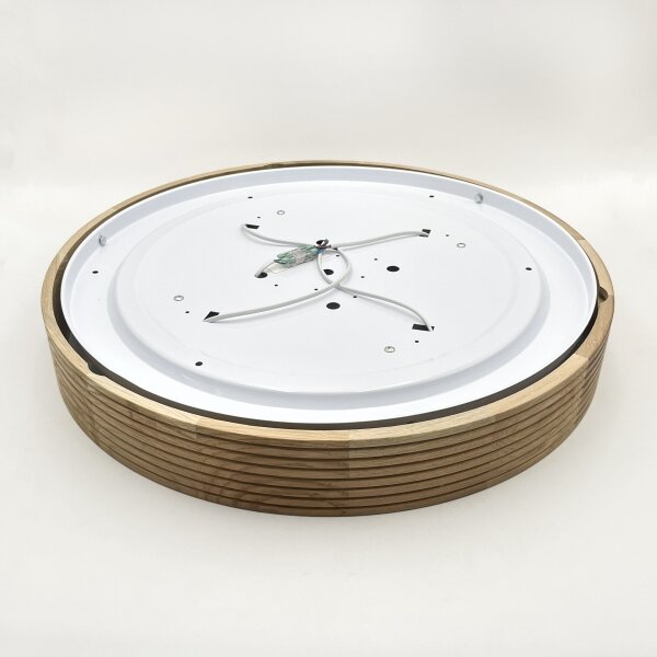 Brilagi - LED Stropní svítidlo CARVALHO MODERN 4xE27/60W/230V dub pr. 57,5 cm