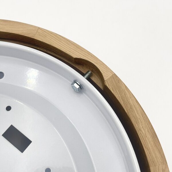 Brilagi - LED Stropní svít. CARVALHO MODERN SLIM 1xE27/60W/230V pr. 27,5 cm dub