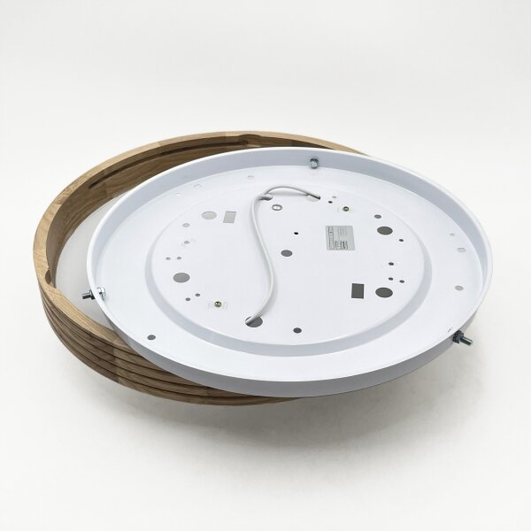 Brilagi - LED Stropní svít. CARVALHO MODERN SLIM 2xE27/60W/230V pr. 37,5 cm dub
