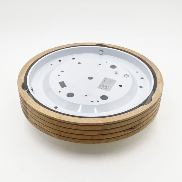 Brilagi - LED Stropní svít. CARVALHO MODERN SLIM 1xE27/60W/230V pr. 27,5 cm dub