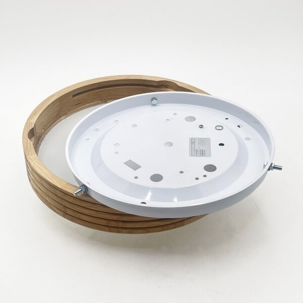 Brilagi - LED Stropní svít. CARVALHO MODERN SLIM 1xE27/60W/230V pr. 27,5 cm dub