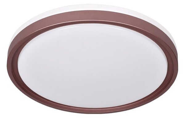 Prezent 71344-LED Stm stropní svítidlo FLOREN LED/30W/230V 3000/4000/6500K hnědá