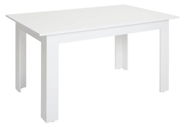Jídelní stůl STO/138 BIS, bílá alpská
