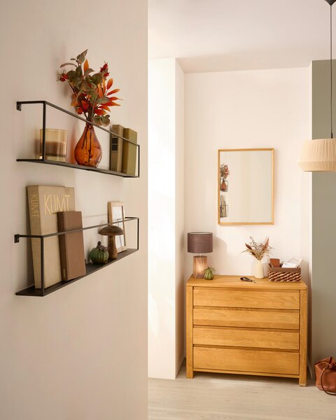 KOMODA, divoký dub, divoký dub, 105/86/45 cm Linea Natura - Široké komody