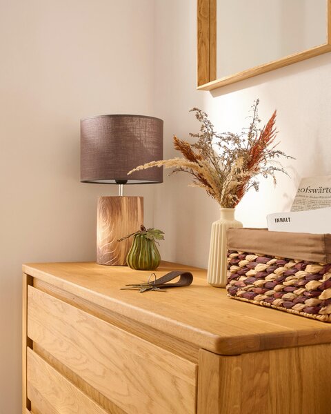 KOMODA, divoký dub, divoký dub, 105/86/45 cm Linea Natura - Široké komody
