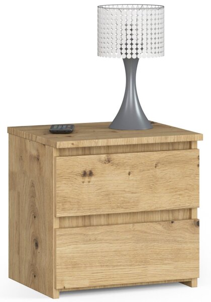 Ak furniture Noční stolek CL2 40 cm dub artisan