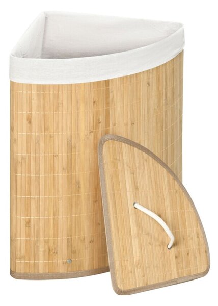 Bambusový koš na prádlo v přírodní barvě 40 l Bamboo – Compactor