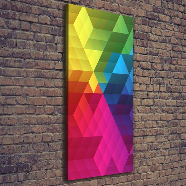 Vertikální Foto obraz na plátně Geometrické pozadí ocv-54475331
