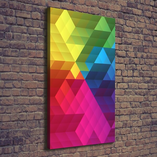 Vertikální Foto obraz na plátně Geometrické pozadí ocv-54475331