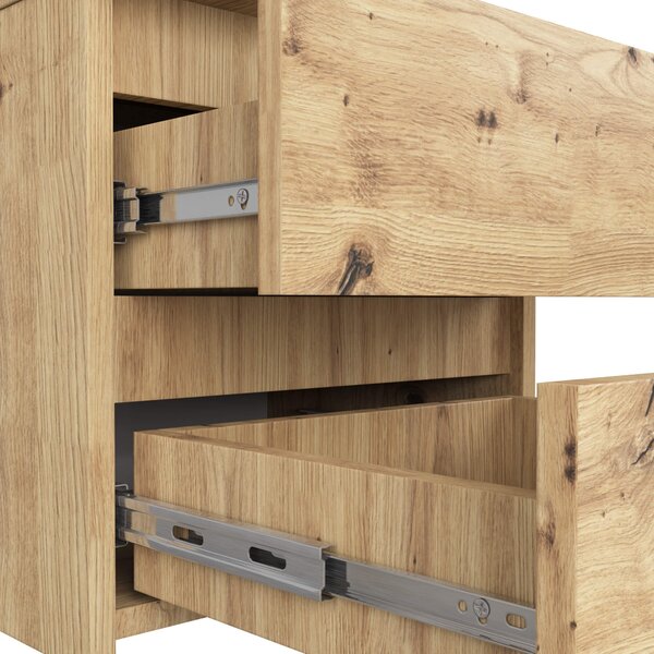Ak furniture Noční stolek CL2 40 cm dub artisan