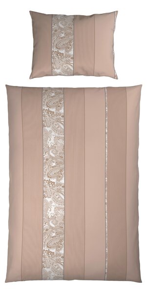 POVLEČENÍ, satén, béžová, 140/200 cm Dieter Knoll - Povlečení