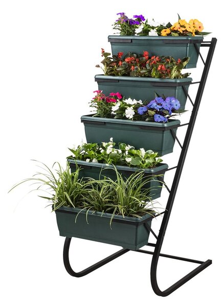 Kovový stojan na květiny (výška 130 cm) – Floriane Garden