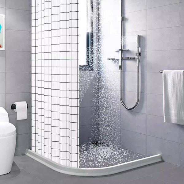 Překážka do sprchy, hydroizolační páska, samolepicí, skládací sprchová zástěna, 1 metr