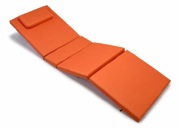 Polstrování na lehátko Garth - oranžová