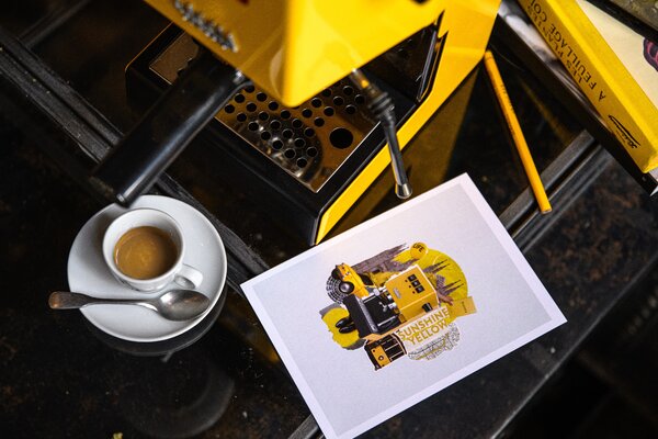 Gaggia Classic E24 žlutá