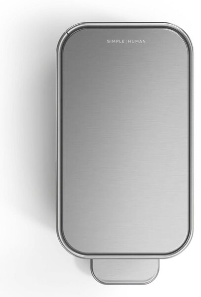 Pedálový úzký odpadkový koš Simplehuman – 5 l, kartáčovaná nerez ocel