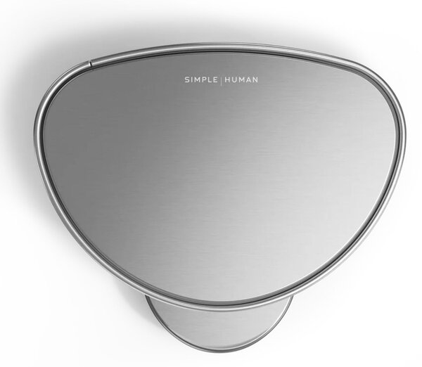 Pedálový odpadkový koš Simplehuman 6 L, půlkulatý, kartáčovaná nerez ocel, tiché zavírání