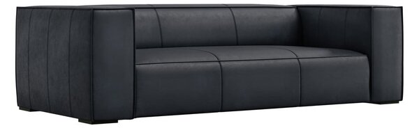 Tmavě modrá kožená pohovka 227 cm Madame – Windsor & Co Sofas