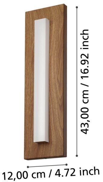 Eglo 900679 - LED Venkovní nástěnné svítidlo BITETTO LED/7W/230V IP44