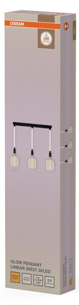 Moderní závěsné svítidlo Decor Glow Line 3xE27
