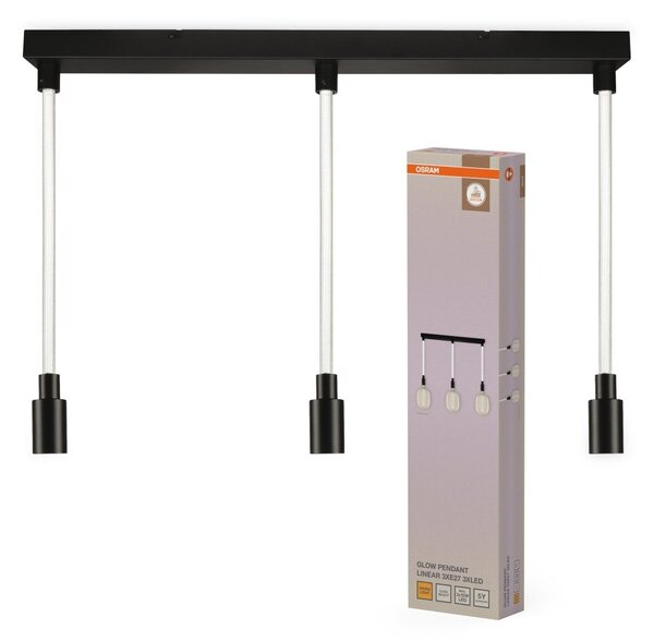 Moderní závěsné svítidlo Decor Glow Line 3xE27