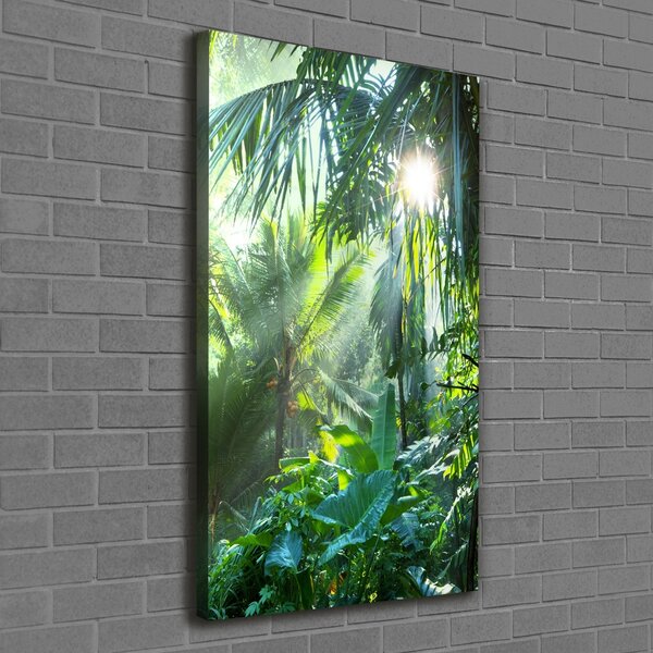 Vertikální Moderní obraz canvas na rámu Prales ocv-58897133
