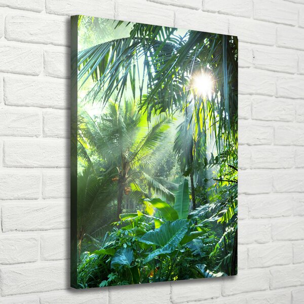 Vertikální Moderní obraz canvas na rámu Prales ocv-58897133