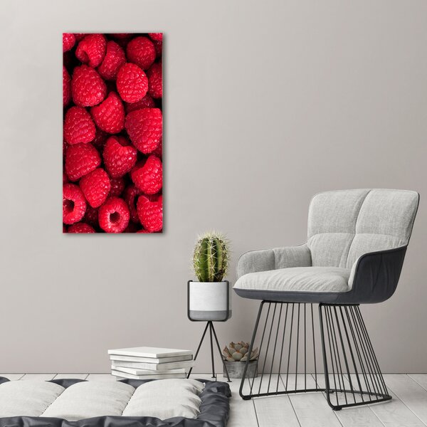 Vertikální Moderní fotoobraz canvas na rámu Maliny ocv-58586956