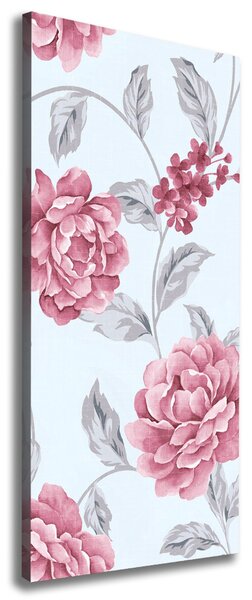 Vertikální Moderní obraz canvas na rámu Pivoňka ocv-59030871