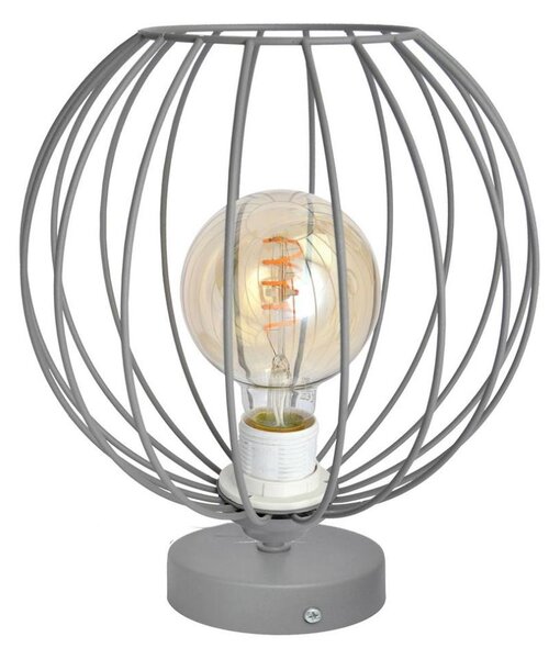 Stolní lampa MERCURE 1xE27/15W/230V šedá