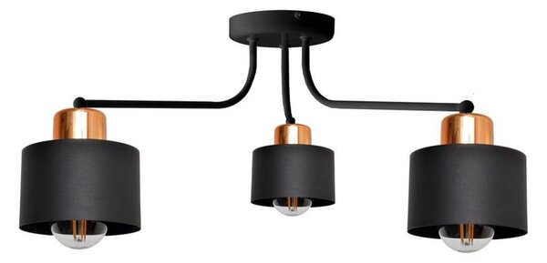 Přisazený lustr EDISON 3xE27/15W/230V