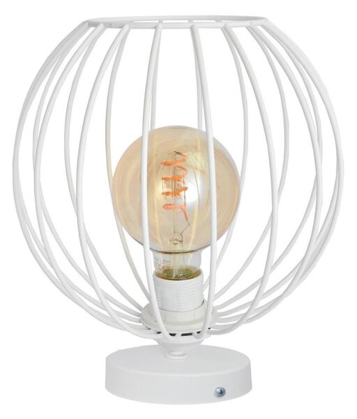 Stolní lampa MERCURE 1xE27/15W/230V bílá