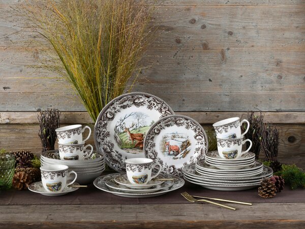 KOMBINOVANÁ SOUPRAVA, 30dílné, pórovina Creatable - Online Only nádobí, Online Only