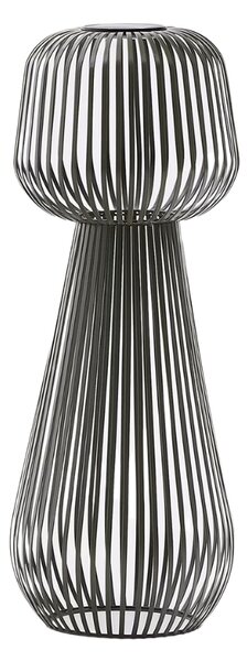Zelená kovová zahradní solární LED lampa Kave Home Reiba 72 cm