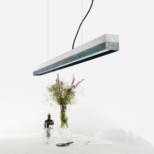 Designové LED lineární svítidlo ze skvělých materiálů na výběr: Beton, Dřevo, Měď, Mosaz a další Concrete Linear