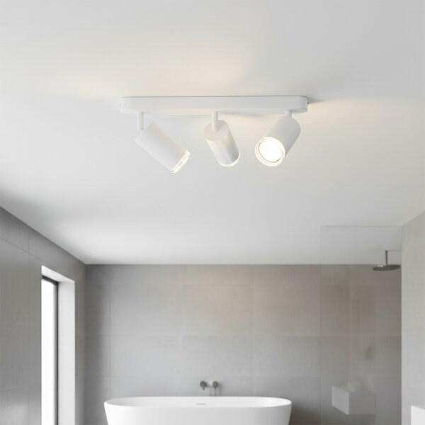 Brilagi - Koupelnové bodové svítidlo SELE 3xGU10/30W/230V IP44 bílá