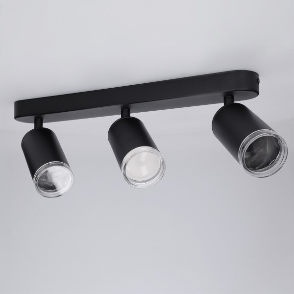 Brilagi - Koupelnové bodové svítidlo SELE 3xGU10/30W/230V IP44 černá