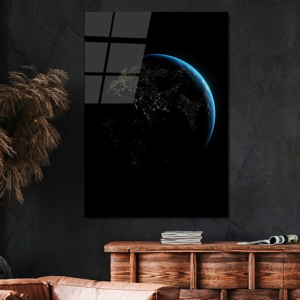 Skleněný obraz 70x100 cm Earth – Wallity