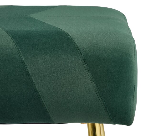 TABURETOVÁ LAVICE, kov, textil, kompozitní dřevo, 110/41/43 cm MID.YOU - Online Only lavice, Online Only
