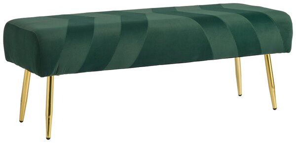 TABURETOVÁ LAVICE, kov, textil, kompozitní dřevo, 110/41/43 cm MID.YOU - Online Only lavice, Online Only