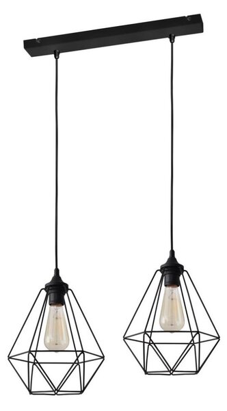 Lustr na lanku KARO 2xE27/15W/230V