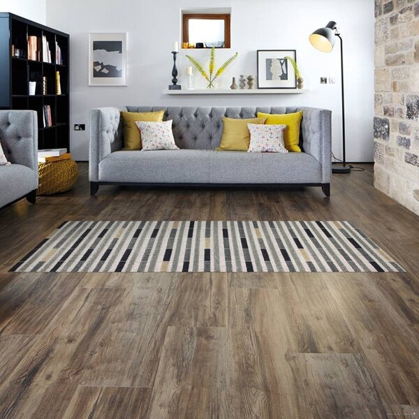Berfin Dywany, Kusový koberec Lagos 1053 Brown (Bronz), 80x150, béžová, obývací pokoj