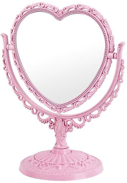 Přenosné zrcadlo na make-up – oboustranné, s 3x zvětšením