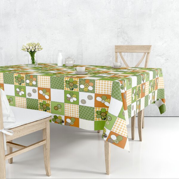 Ubrus PVC FL-1763-02 - Knoflíková louka (různé velikosti)
