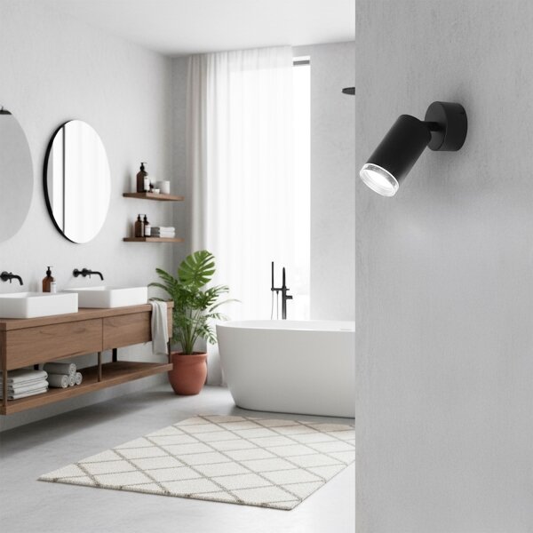 Brilagi - Koupelnové bodové svítidlo SELE 1xGU10/30W/230V IP44 černá